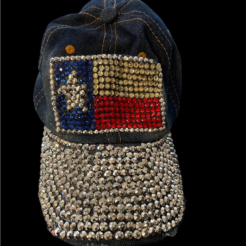 Bling ball cap Texas